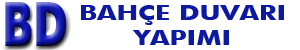 bahçe duvarı